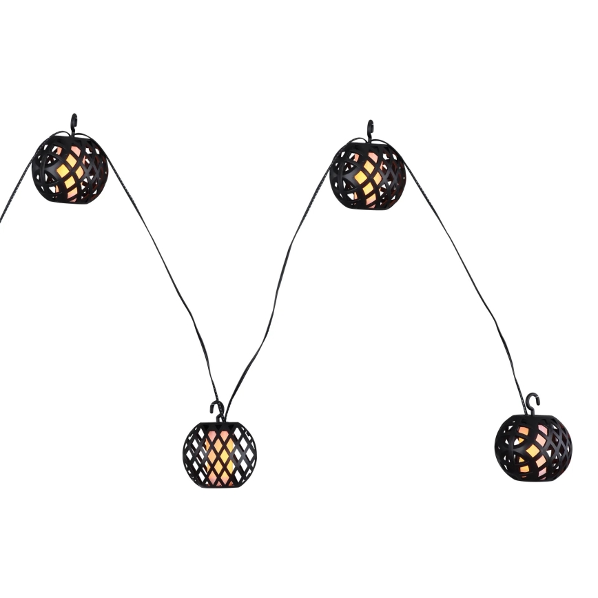 Globo - Dekorative LED-Solar-Lichterkette 98xLED/0,1W/3V 410 cm IP44 600 mAh