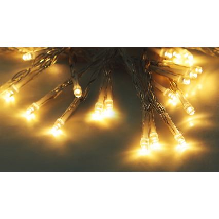 Globo - LED-Solarlichterkette 20 m 120xLED/2,4V 2xAAA IP44 600 mAh