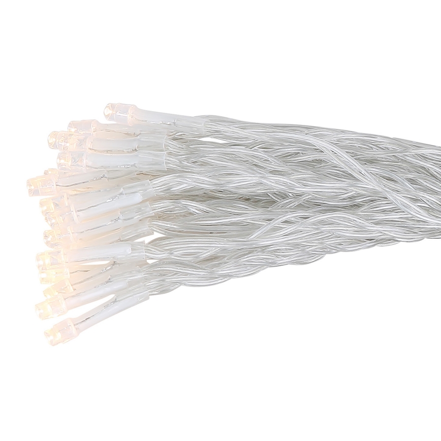 Globo - LED-Solarlichterkette 10 m 50xLED/2,4V IP44 600 mAh