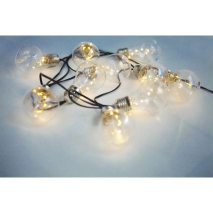 Globo - LED-Solarlichterkette 10xLED/0,06W/3,2V 380 cm IP44 600 mAh