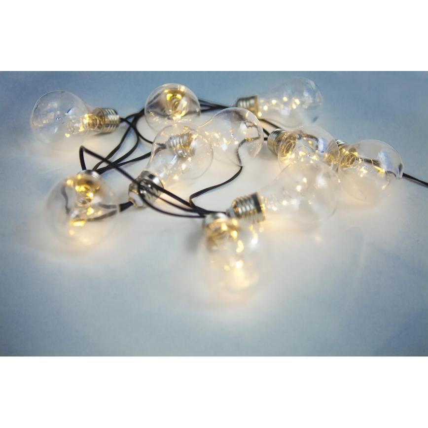 Globo - LED-Solarlichterkette 10xLED/0,06W/3,2V 380 cm IP44 600 mAh