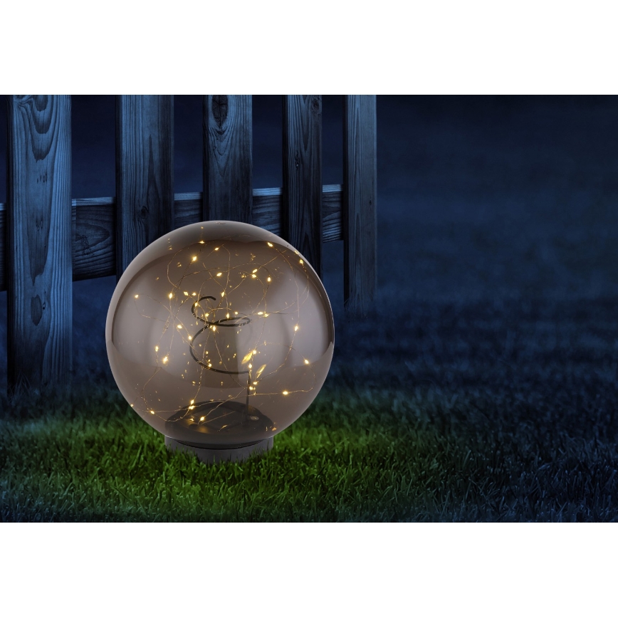 Globo - Solarleuchte 40xLED/0,06W/1,2V Ø 25 cm IP44 600 mAh
