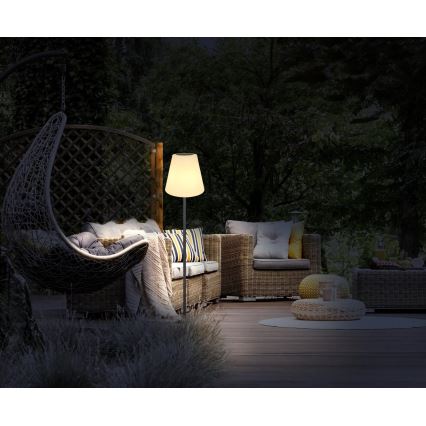 Globo - LED RGB Solar-Touch-Stehlampe LED/0,1W/3V IP44 2000 mAh + Fernbedienung