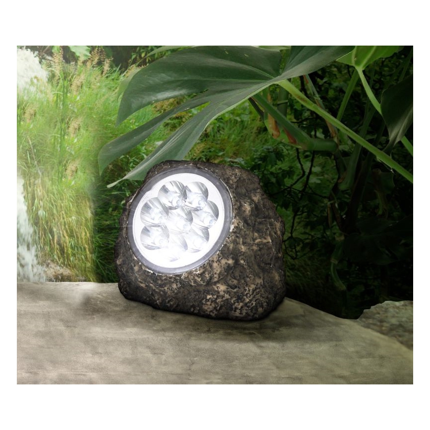 Globo - LED Solarleuchte 8xLED/0,06W/3V IP44 600 mAh
