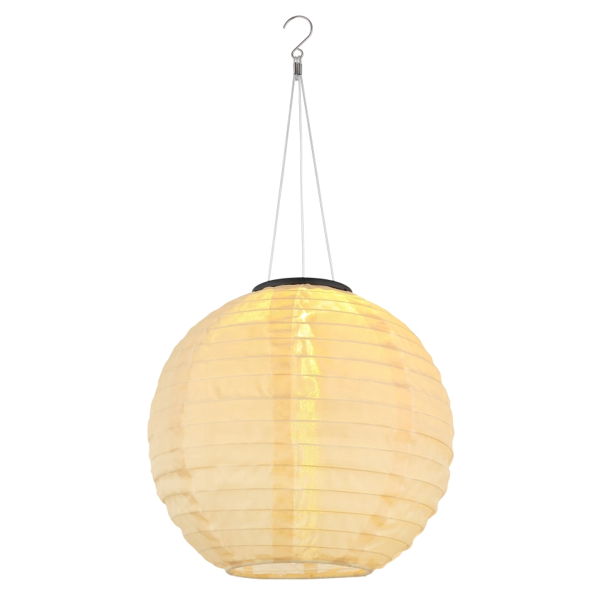 Globo - LED Hängesolarleuchte LED/0,5W/3V IP44 300 mAh Beige