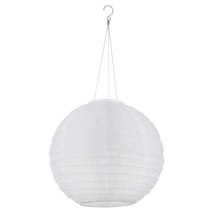 Globo - Höhenverstellbare LED-Solar-Hängeleuchte LED/0,5W/3V IP44 weiß 300 mAh