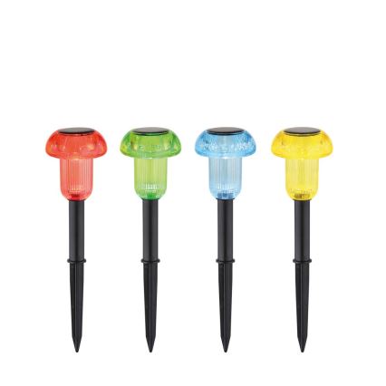 Globo - SET 4x LED-RGB-Solarleuchte LED/0,05W/3V IP44 150 mAh