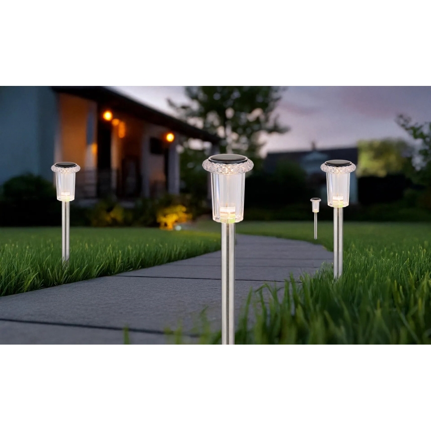 Globo - SET 4x LED-Solarleuchte LED/0,06W/1,2V IP44 100 mAh