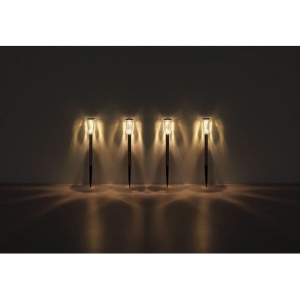 Globo - SET 4x LED-Solarleuchte LED/0,06W/1,2V IP44 100 mAh