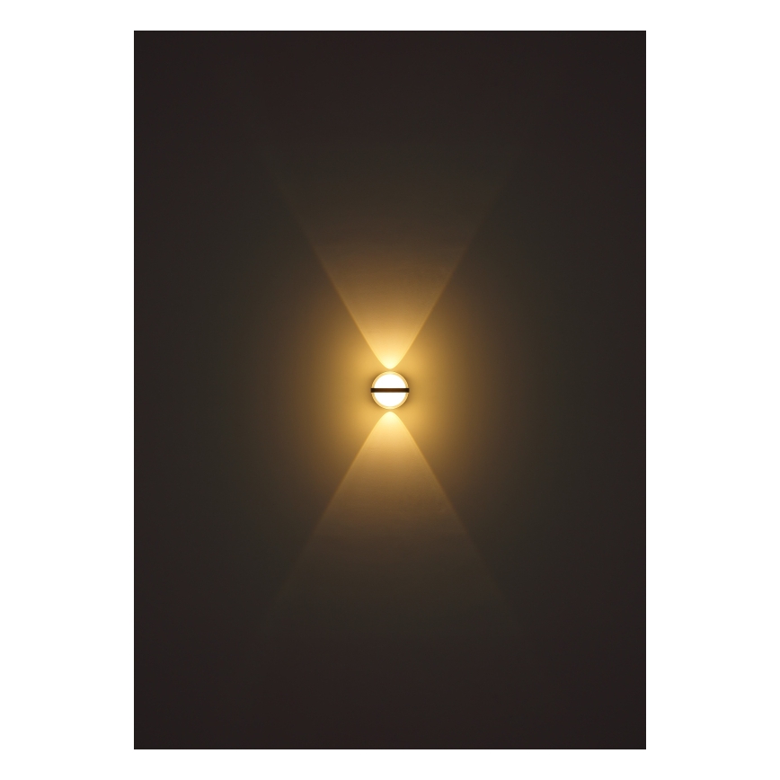 Globo - LED-Outdoor-Wandleuchte LED/12W/230V IP54 schwarz