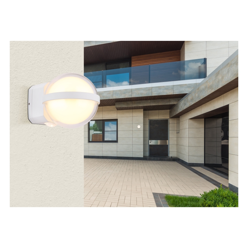 Globo - LED-Outdoor-Wandleuchte LED/12W/230V IP54 weiß
