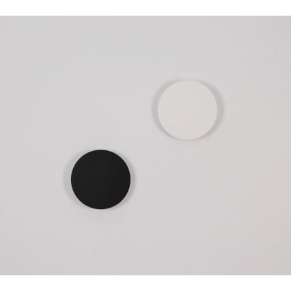 Globo - LED Außenwandleuchte LED/15W/230V 3000/4000/6000K Ø 25,2 cm IP44 schwarz