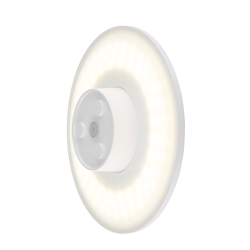 Globo - LED-Outdoor-Wandleuchte LED/15W/230V 3000/4000/6000K d 25,2 cm IP44 weiß