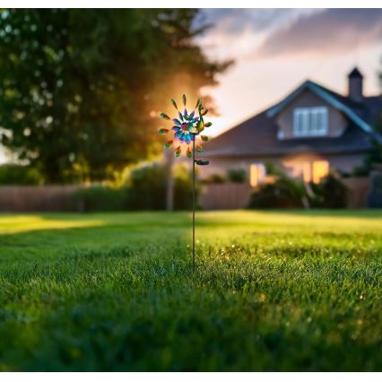 Globo - LED-Solar-Dekoration LED/0,06W/3V IP44 300 mAh Pfau
