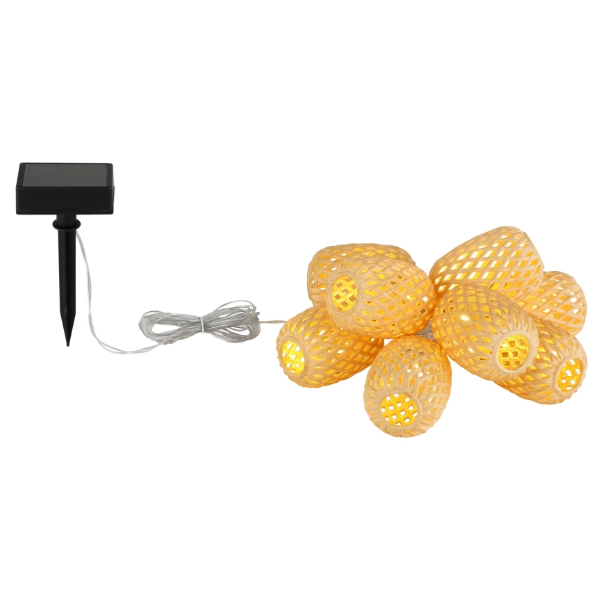 Globo - LED-Solarlichterkette LED/0,06W/3V 650 cm IP44 400 mAh