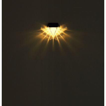 Globo - SET 2x LED-Solarwandleuchte LED/0,5W/3V IP44 600 mAh