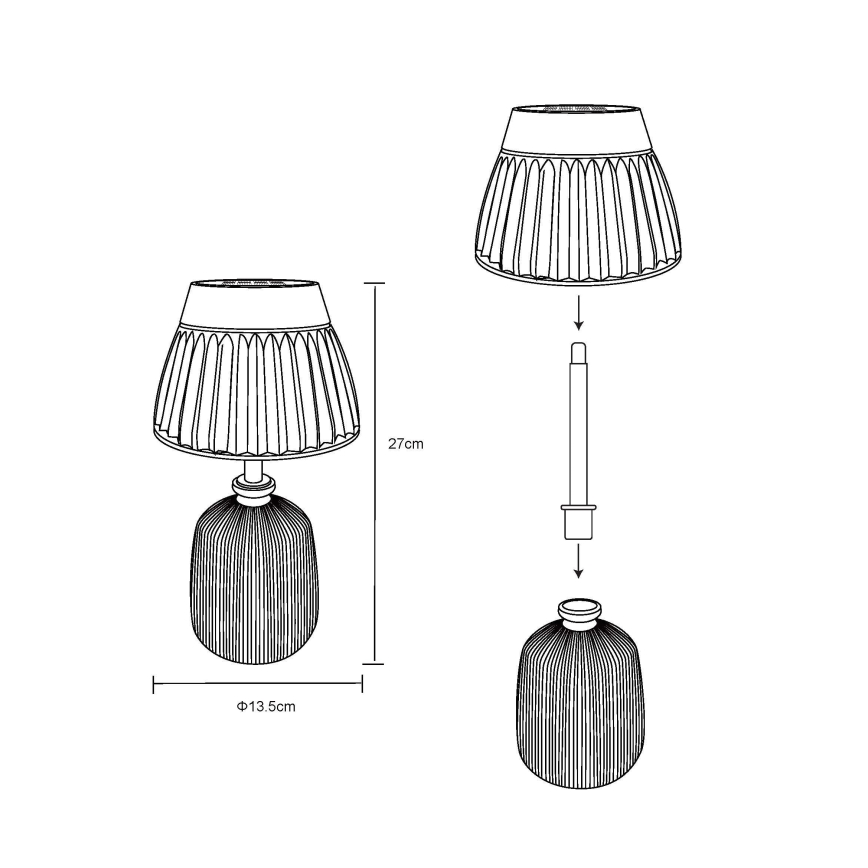Globo - LED-Solarleuchte 10xLED/0,06W/3V IP44 400 mAh