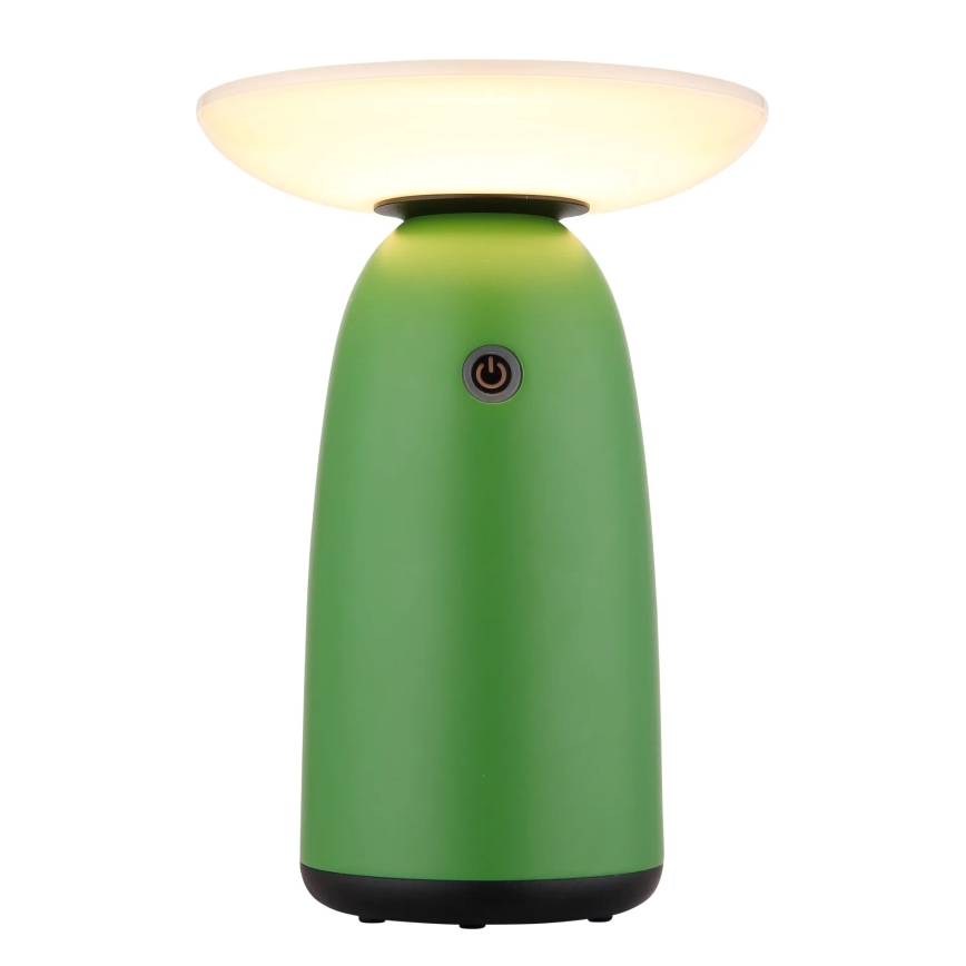 Globo - Dimmbare LED-Solarleuchte mit Touch-Funktion LED/10W/3,7V IP54 3600 mAh grün