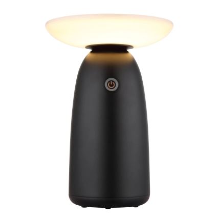 Globo - Dimmbare LED-Solarleuchte mit Touch-Funktion LED/10W/3,7V IP54 3600 mAh schwarz