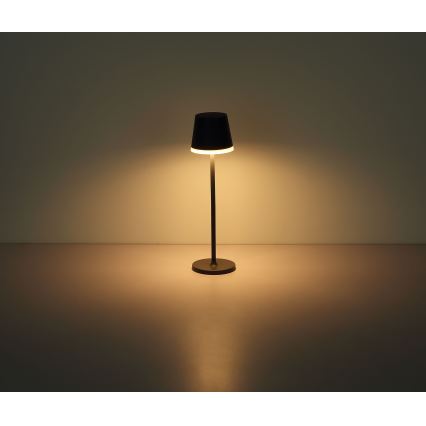 Globo - LED-Solarleuchte LED/0,6W/3V 3000K IP44 1200 mAh anthrazit