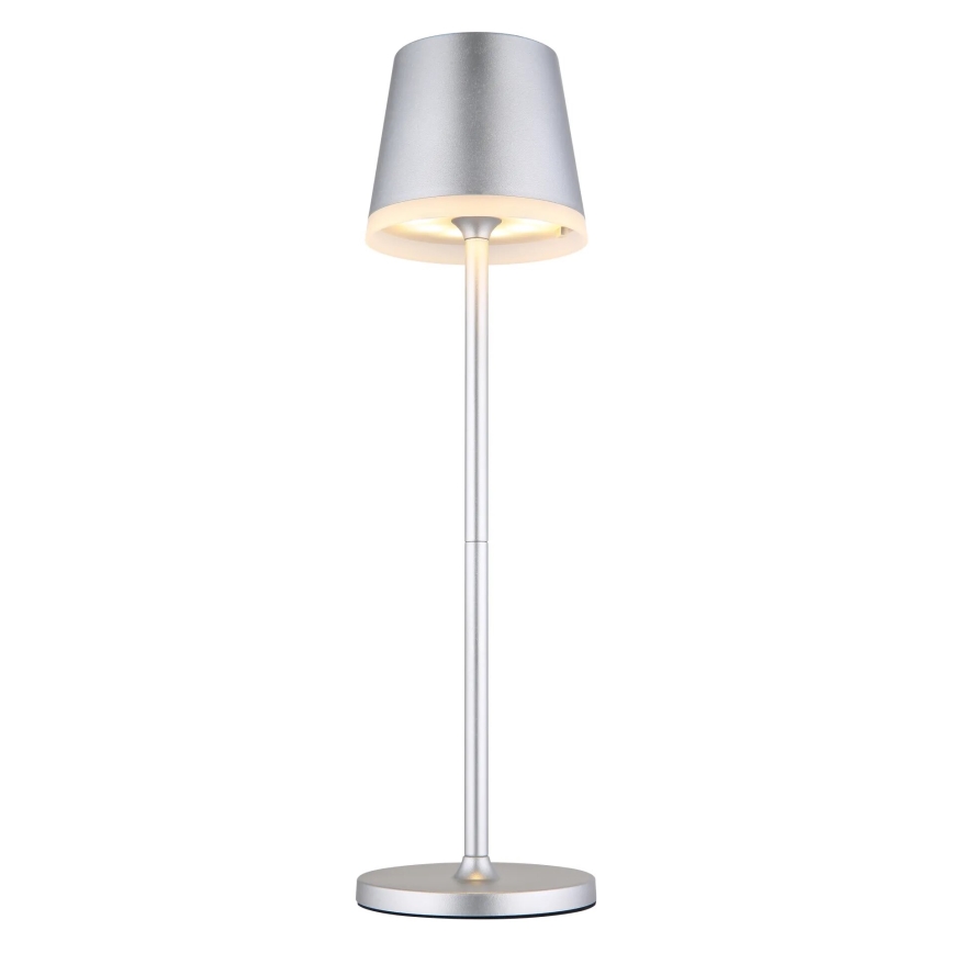 Globo - LED-Solarleuchte LED/0,6W/3V 3000K IP44 1200 mAh matt Chrom