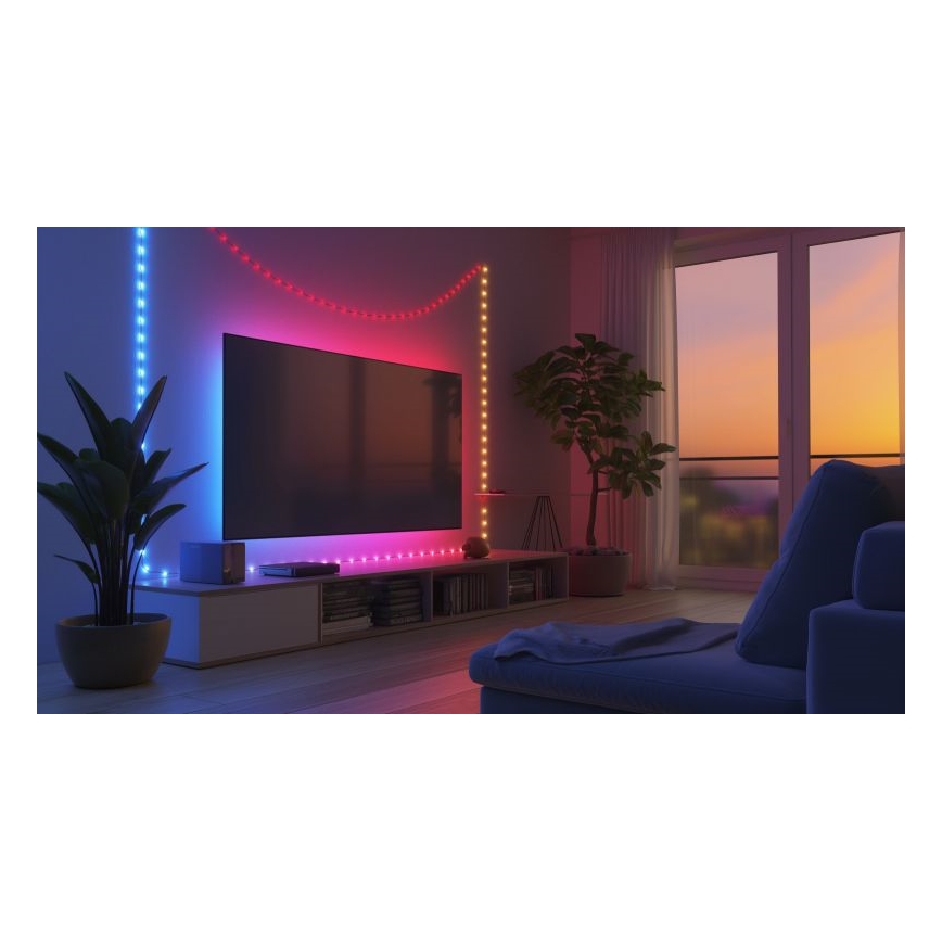 Globo - LED RGB Streifen 50xLED/0,06W/5V 5 m 27 Funktionen