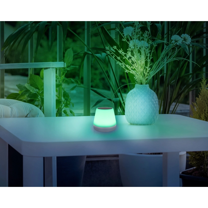 Globo - LED-RGB-Solarleuchte LED/0,2W/3,7V IP44 1200 mAh