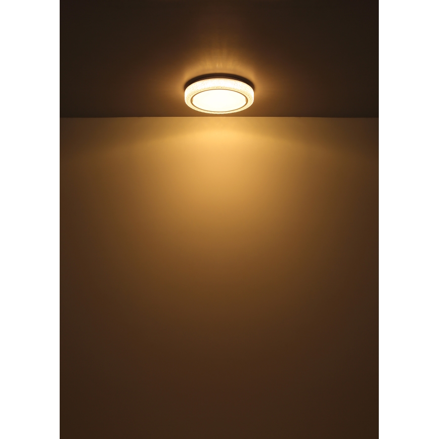 Globo - LED-Deckenleuchte LED/24W/230V d 40 cm 3000K weiß