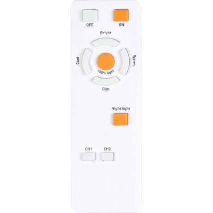 Globo - LED dimmbare Deckenleuchte LED/30W/230V 3000-6500K + Fernbedienung