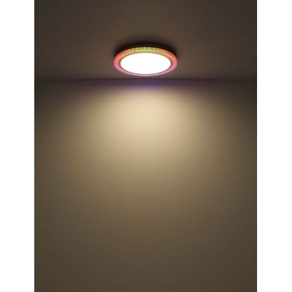 Globo - LED RGBW dimmbare Deckenleuchte LED/20W/230V 2700-6500K + Fernbedienung