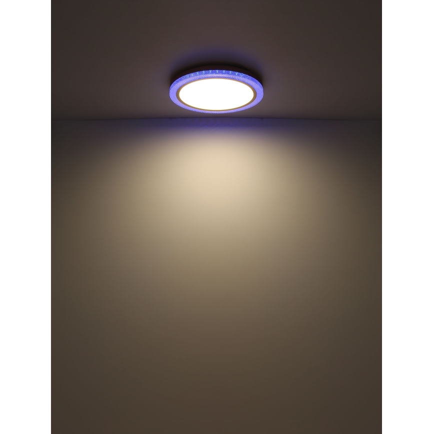 Globo - LED RGBW dimmbare Deckenleuchte LED/20W/230V 2700-6500K + Fernbedienung