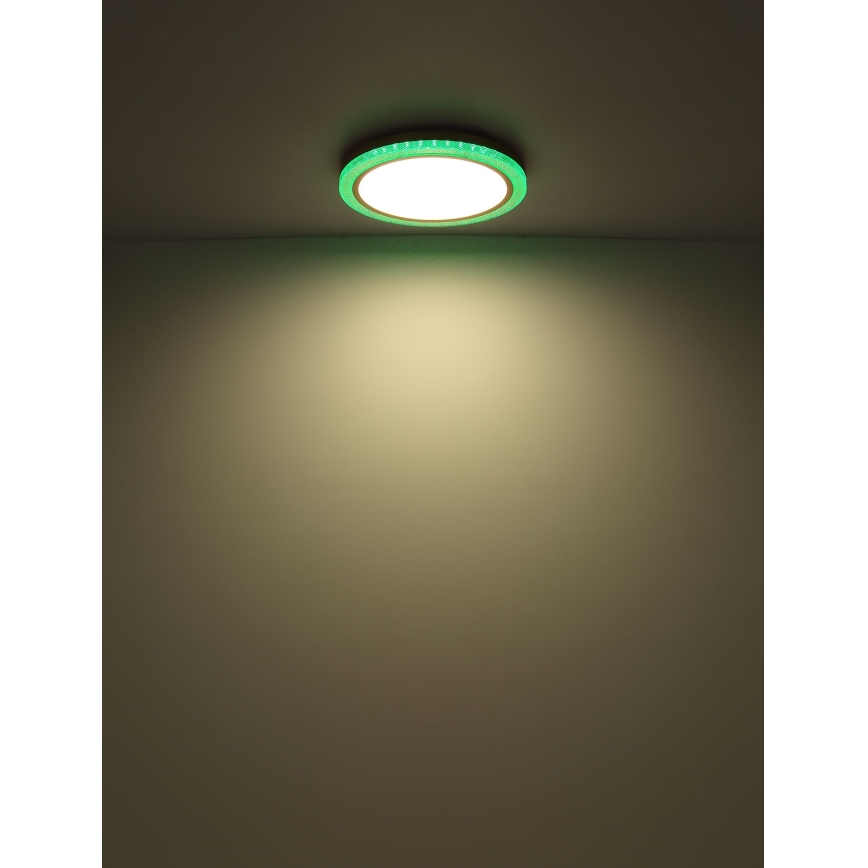 Globo - LED RGBW dimmbare Deckenleuchte LED/20W/230V 2700-6500K + Fernbedienung