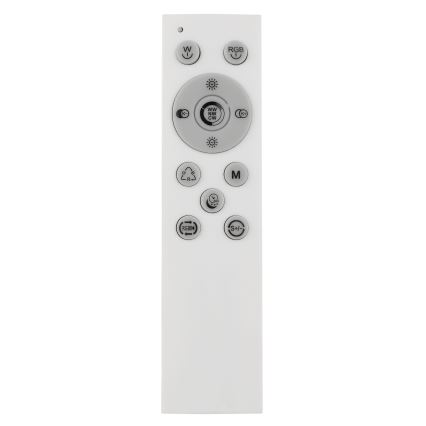 Globo - LED RGBW dimmbare Deckenleuchte LED/20W/230V 2700-6500K + Fernbedienung