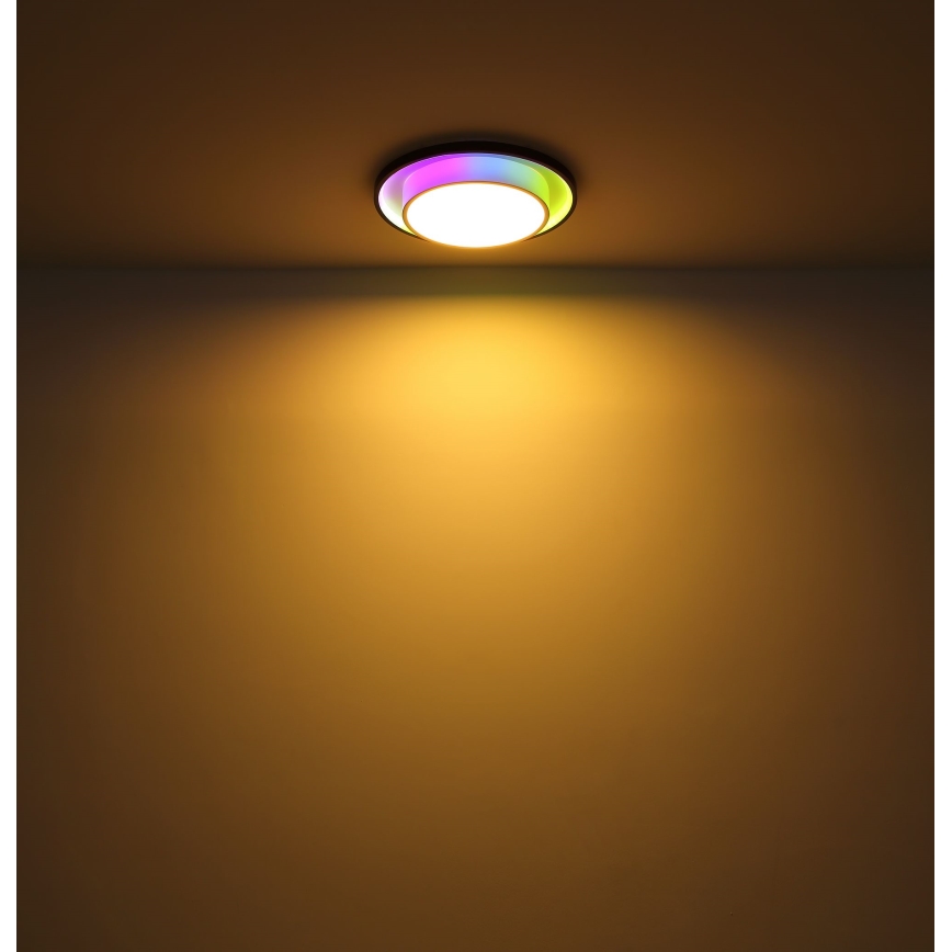 Globo - LED RGBW dimmbare Deckenleuchte LED/21W/230V 2700-6500K + Fernbedienung