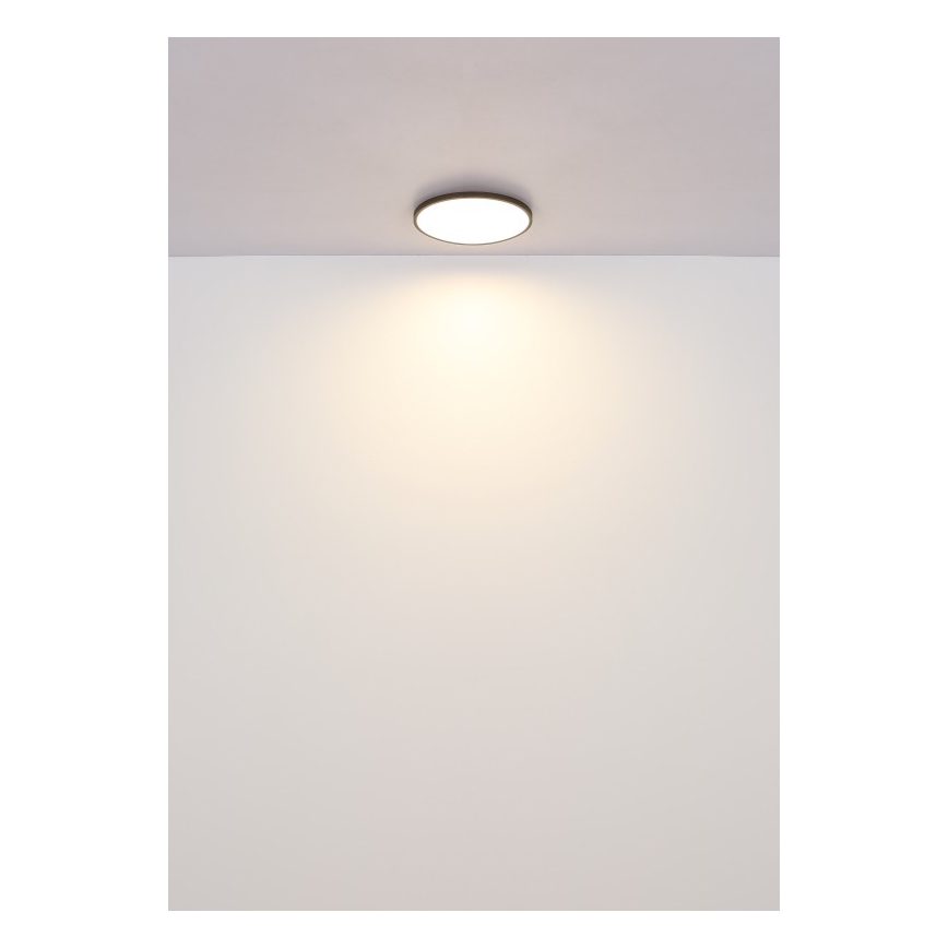 Globo - LED-Deckenleuchte LED/32W/230V 4000K d 40 cm schwarz