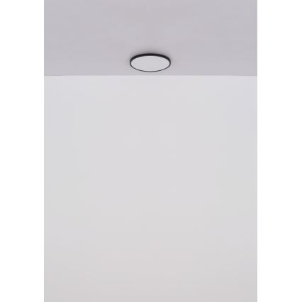 Globo - LED-Deckenleuchte LED/32W/230V 4000K d 40 cm schwarz