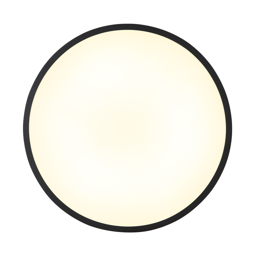 Globo - LED-Deckenleuchte LED/32W/230V 4000K d 40 cm schwarz