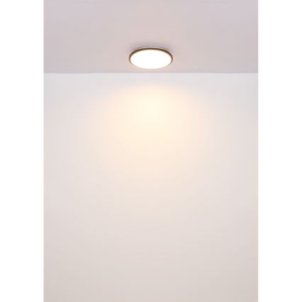 Globo - LED-Deckenleuchte LED/18W/230V 3000K d 35 cm schwarz