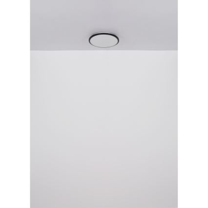 Globo - LED-Deckenleuchte LED/18W/230V 3000K d 35 cm schwarz