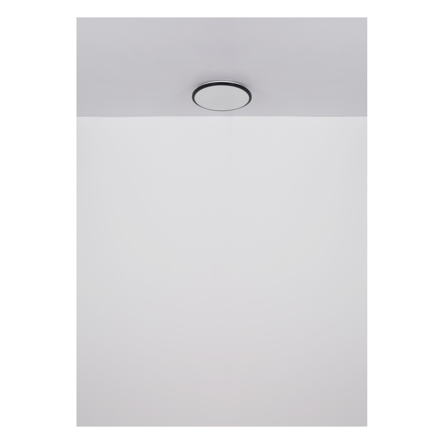 Globo - LED-Deckenleuchte LED/18W/230V 3000K d 35 cm schwarz