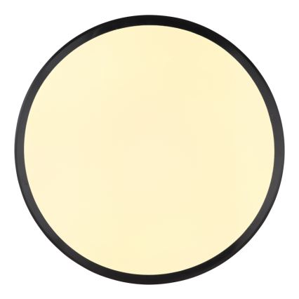 Globo - LED-Deckenleuchte LED/18W/230V 3000K d 35 cm schwarz