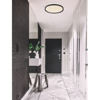 Globo - LED dimmbare Deckenleuchte LED/18W/230V + Fernbedienung