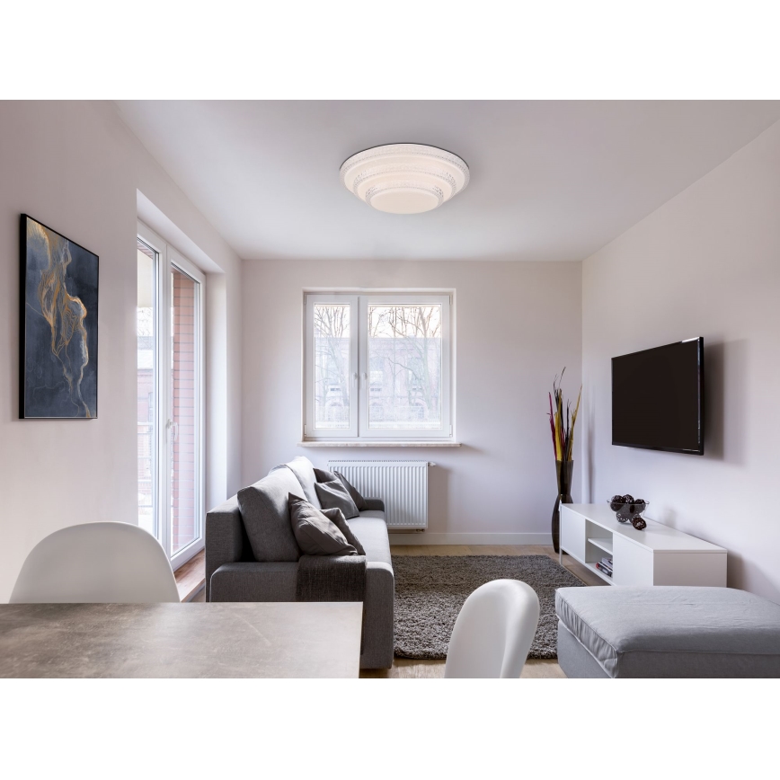 Globo - LED dimmbare Deckenleuchte LED/30W/230V TUYA Wi-Fi + Fernbedienung