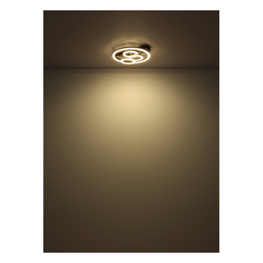 Globo - Dimmbare LED-Deckenleuchte LED/40W/230V 2700-6500K d 35x33 cm + Fernbedienung