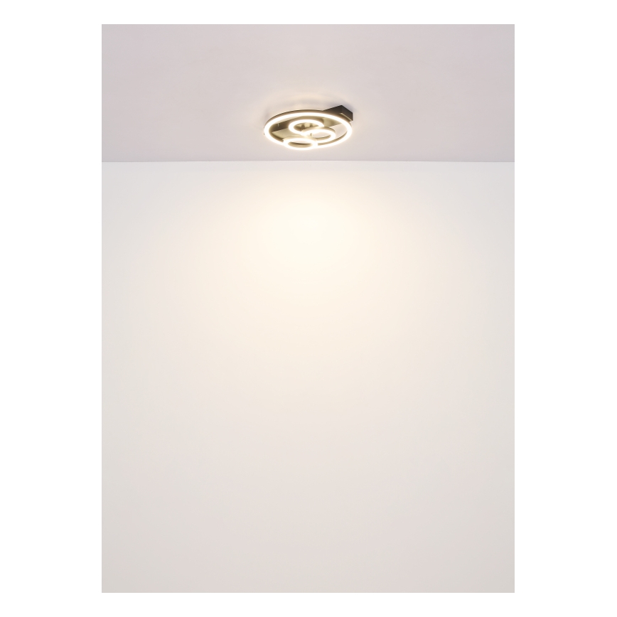 Globo - Dimmbare LED-Deckenleuchte LED/40W/230V 2700-6500K d 35x33 cm + Fernbedienung