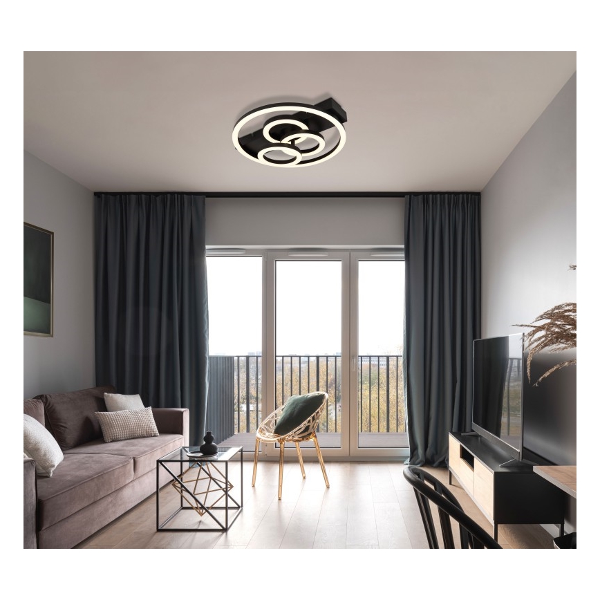 Globo - dimmbare LED-Deckenleuchte LED/40W/230V 2700-6500K Ø 35x33 cm + Fernbedienung