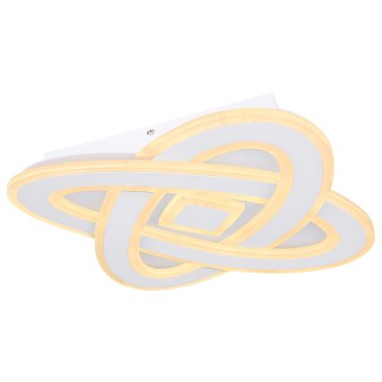 Globo - Dimmbare LED-Deckenleuchte LED/36W/230V 3000-6000K d 50 cm weiß + Fernbedienung