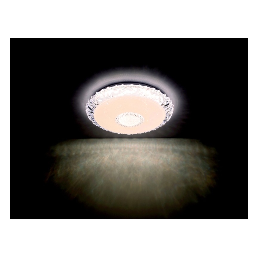Globo - Dimmbare LED-Deckenleuchte LED/40W/230V 2700-6500K d 50 cm Wi-Fi Tuya + Fernbedienung