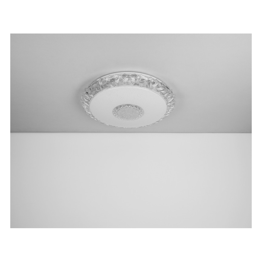 Globo - LED dimmbare Deckenleuchte LED/40W/230V 2700-6500K Ø 50 cm Wi-Fi Tuya + Fernbedienung