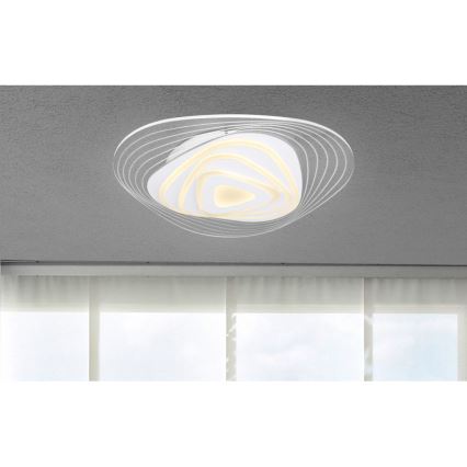 Globo - Dimmbare LED-Deckenleuchte LED/40W/230V 3000-6500K 50,2x48,8 cm Wi-Fi Tuya + Fernbedienung